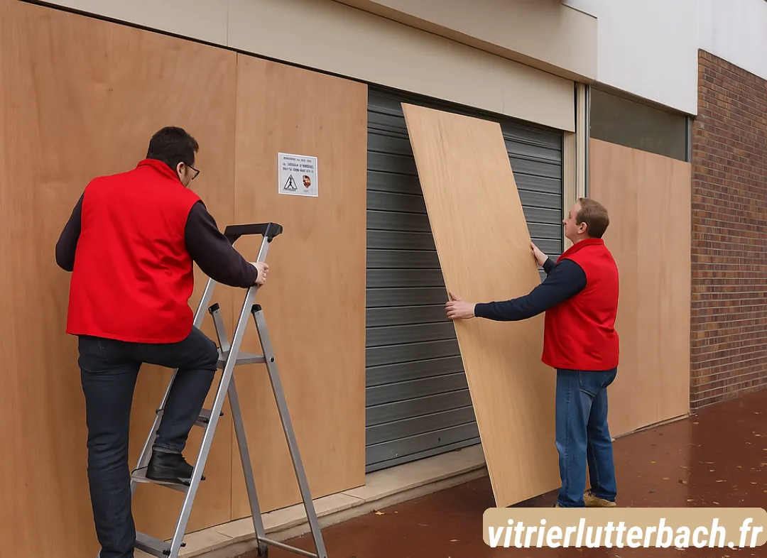 Mise en sécurité fermeture provisoire Lutterbach